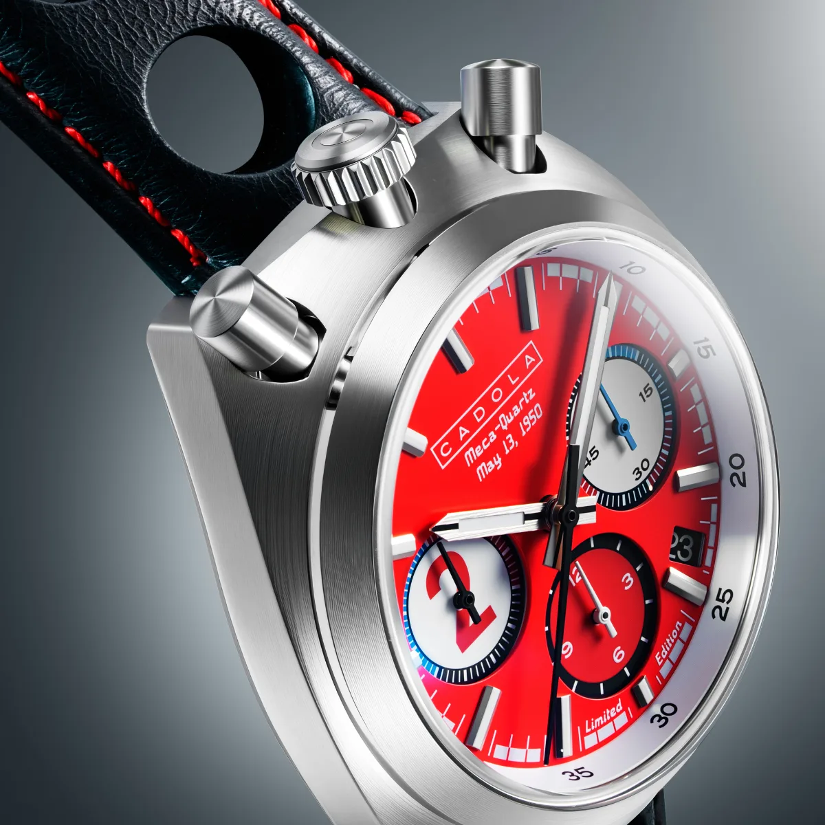 Cadola Testa Di Toro Chronograph Yves Giraud-Cabantous 14 CD-1074-03 – DOIS BOTÕES. DOIS CHIFRES. UMA IDENTIDADE.