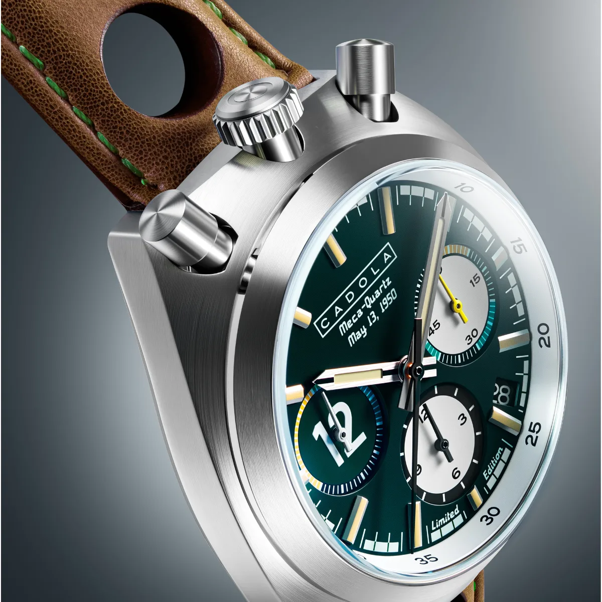 Cadola Testa Di Toro Chronograph Yves Giraud-Cabantous 14 CD-1074-03 – DOIS BOTÕES. DOIS CHIFRES. UMA IDENTIDADE.