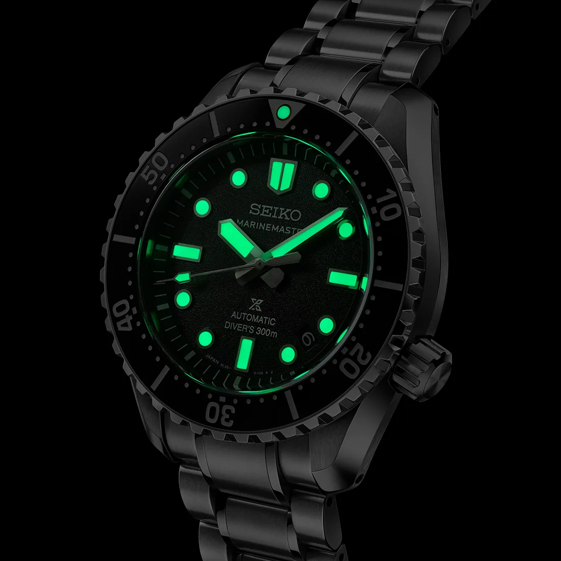 Seiko Prospex Marinemaster – Lumibrite brilhante e de longa duração